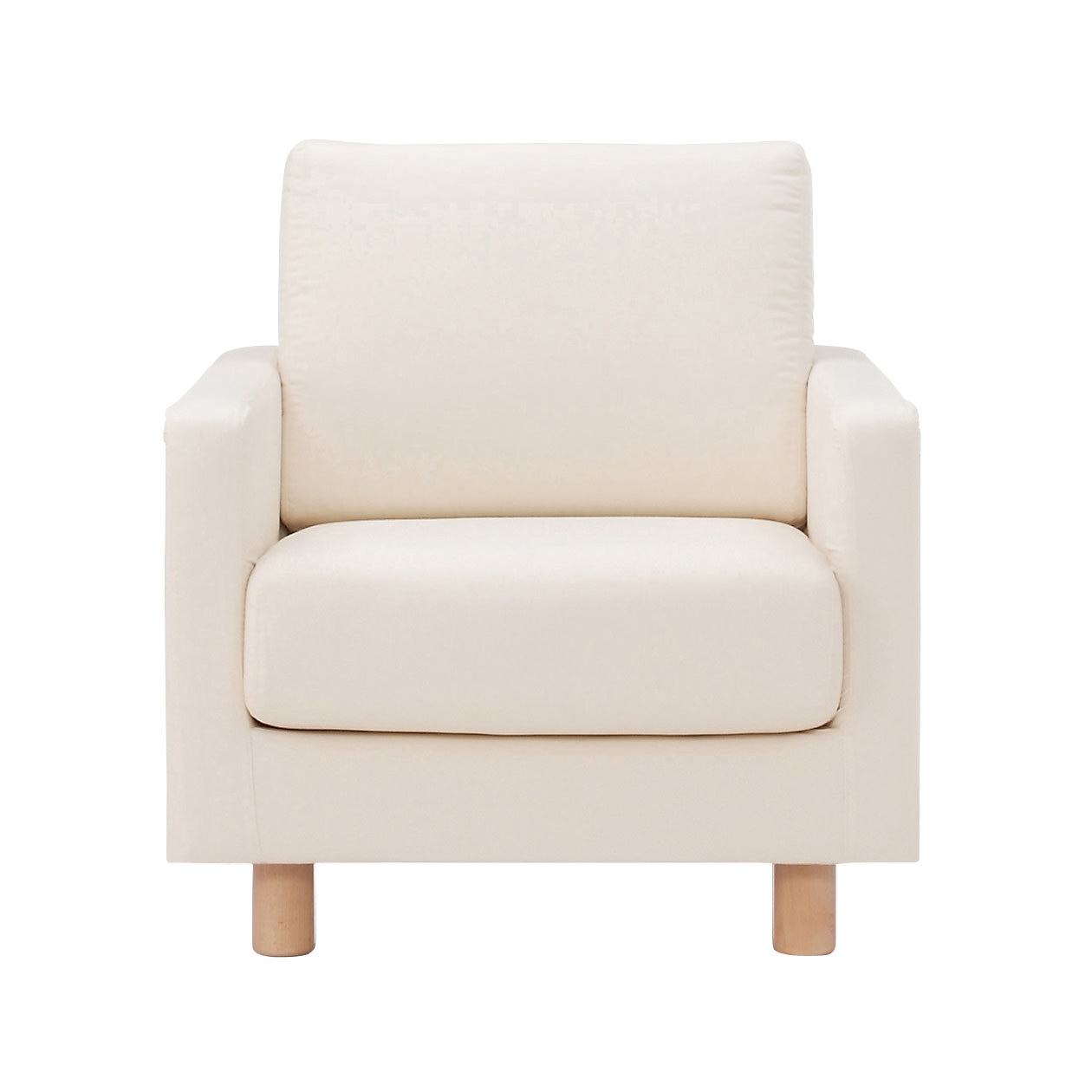 無印良品 カバー付きソファ本体・スリムアーム・ 1シーター・ウレタン