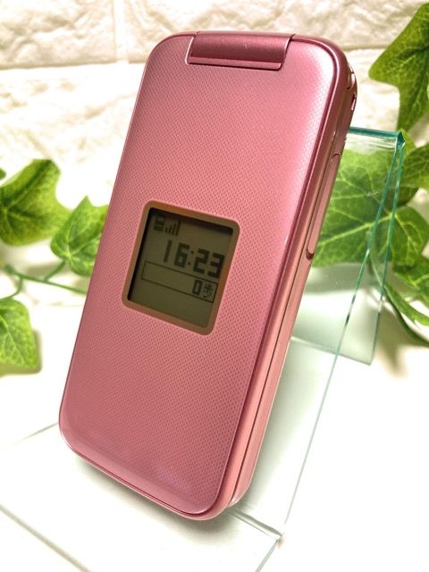 ムスビー｜Aランク☆彡 らくらくホン F-02J ピンク ドコモ SIMフリー