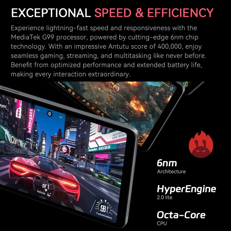 ALLDOCUBE iPlay 60 Mini Pro 4G LTE タブレット、8GB+128GB、8.4