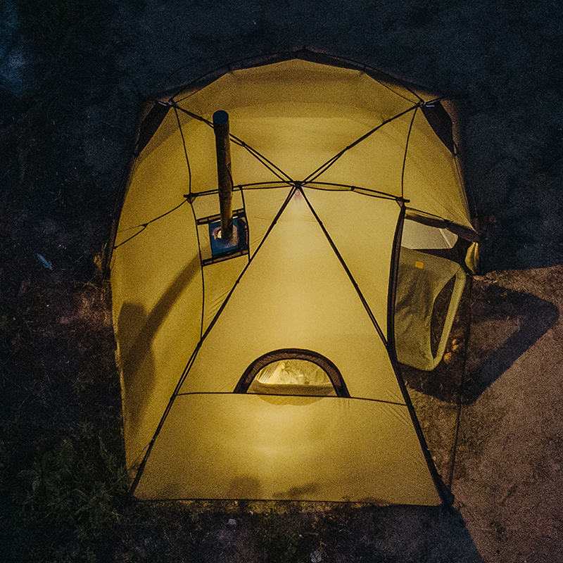 Naturehike The hills Solo テント 1LDK 1~2人用 4シーズン サンド