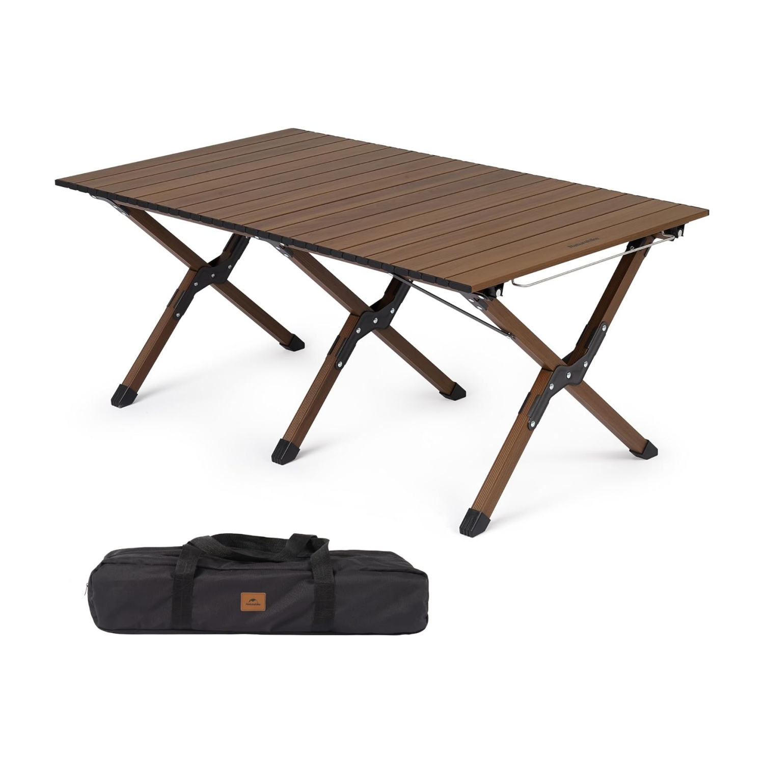 Naturehike アウトドア テーブル ロールトップ アルミ 耐荷重50kg 安定