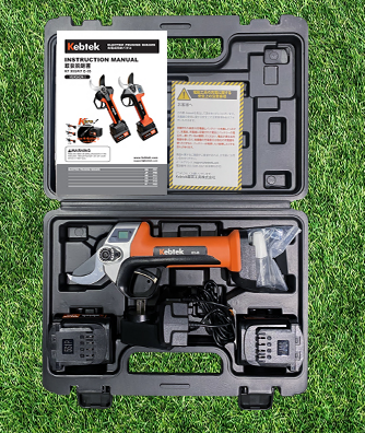 納期2-3週間】Kebtek 35mm電動剪定鋏 品番KT E-35の収納ケース