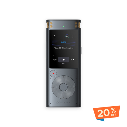 iFLYTEK VOITER SR302 Pro AIライティングレコーダー 黒/文字起こし