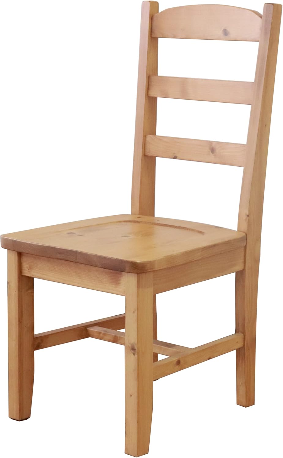 カントリーパイン材ダイニングチェア2脚セット | 北欧調の温かみある