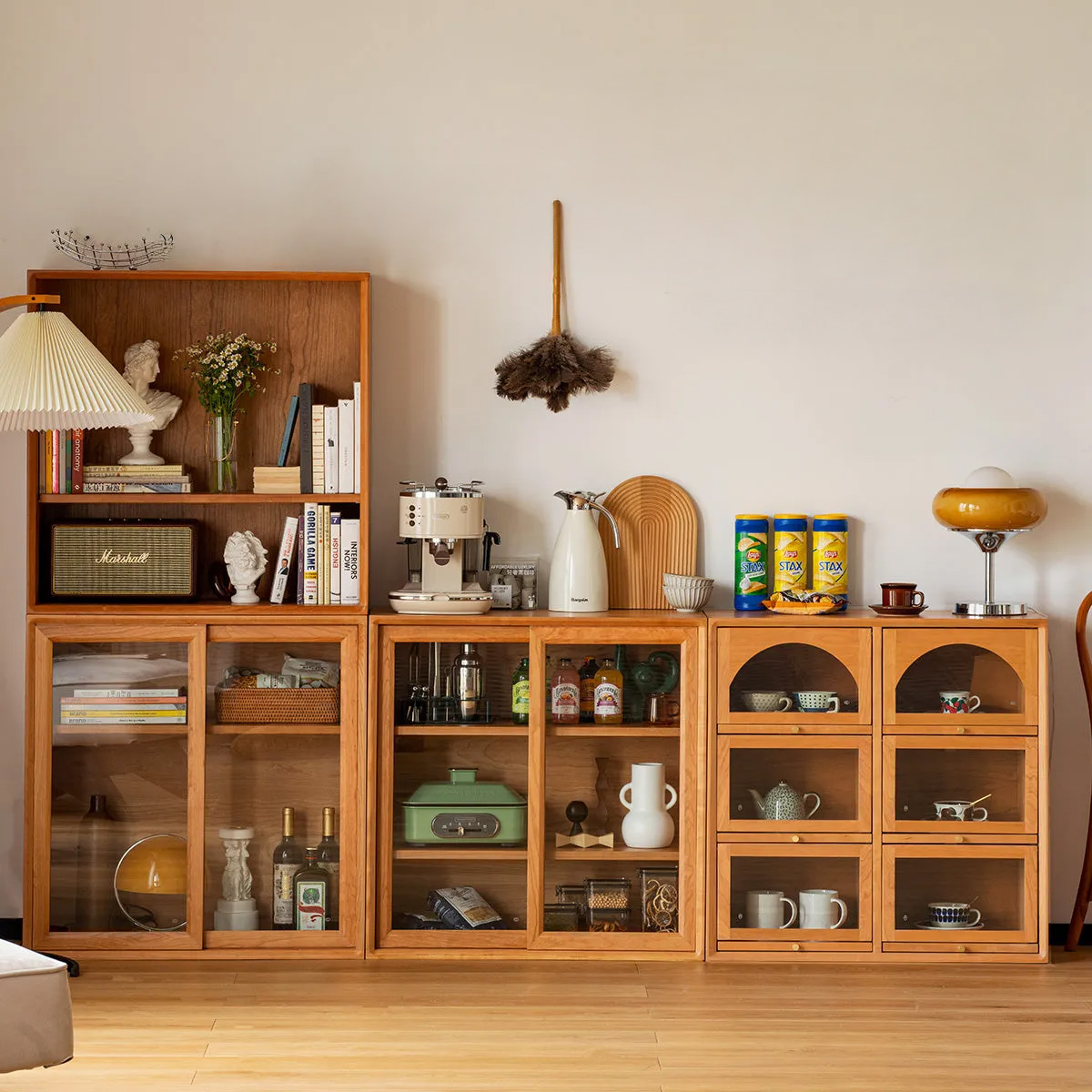 Woody Prime Cherry マルチチェリーウッドキャビネット | 時間と共に