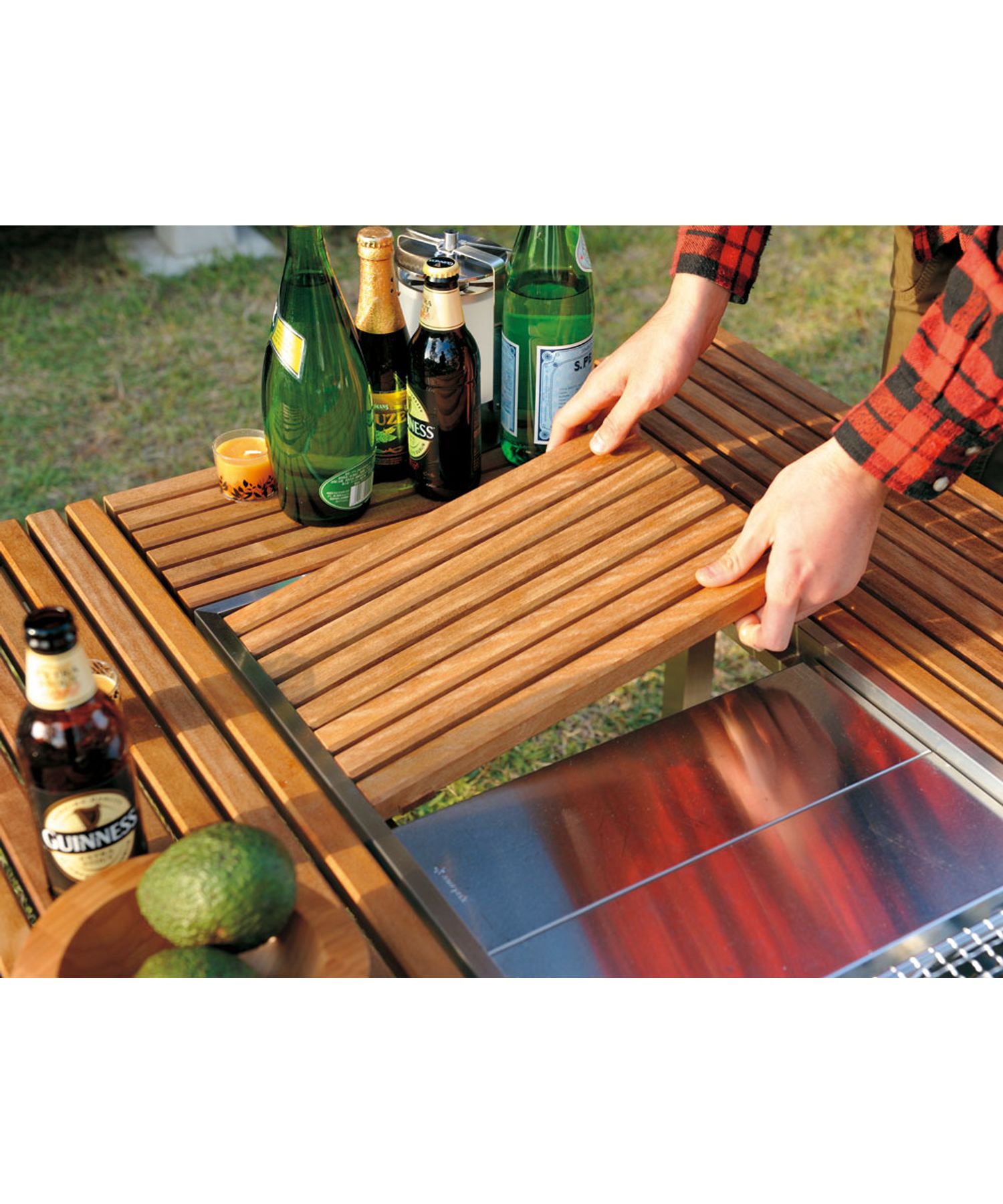 ガーデンユニットテーブル ウッドトップ 2PCS| スノーピーク(Snow Peak)