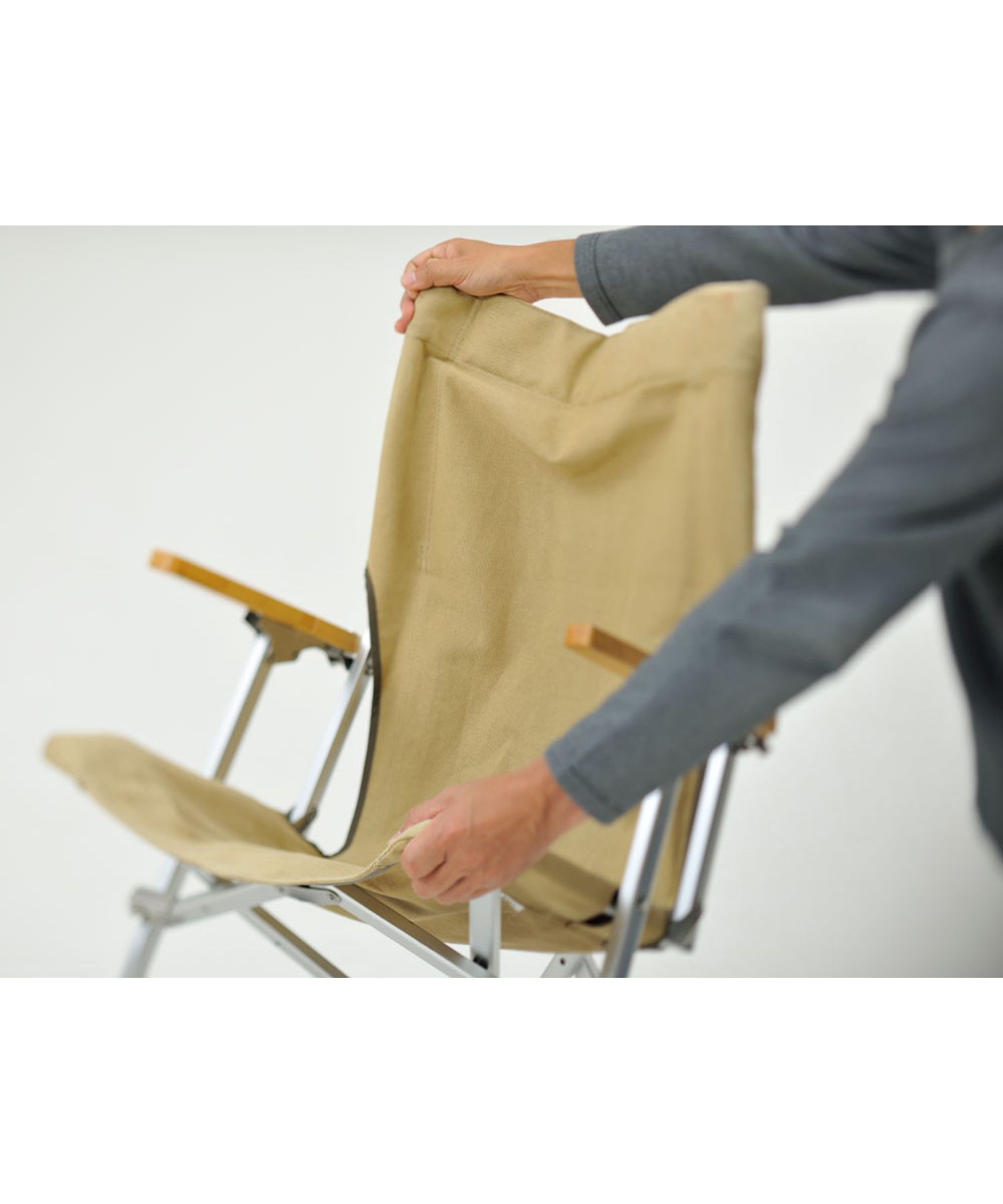 ローチェア30 カーキ| スノーピーク(Snow Peak)