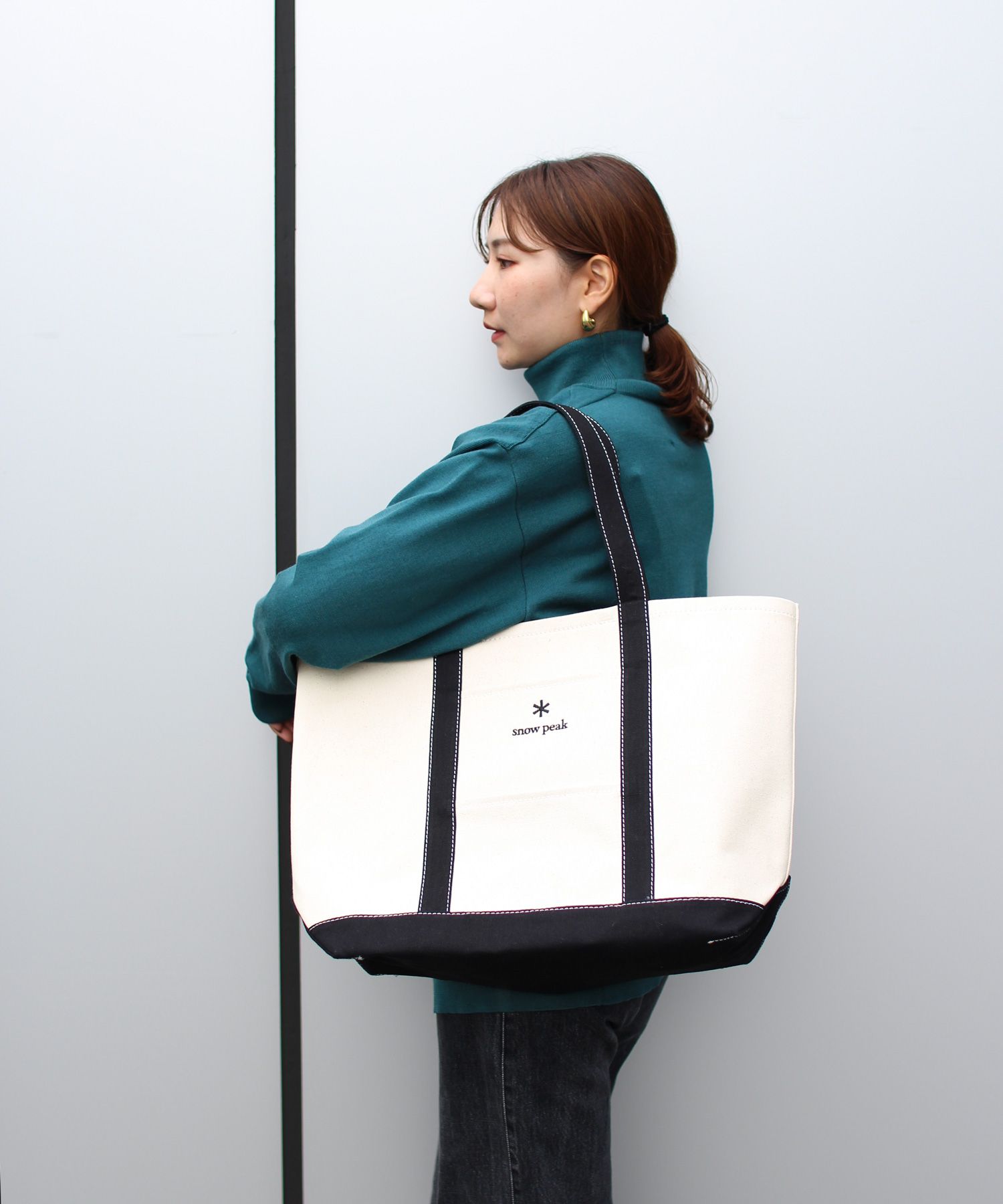 NOASOBI Canvas Tote Bag M| スノーピーク(Snow Peak)