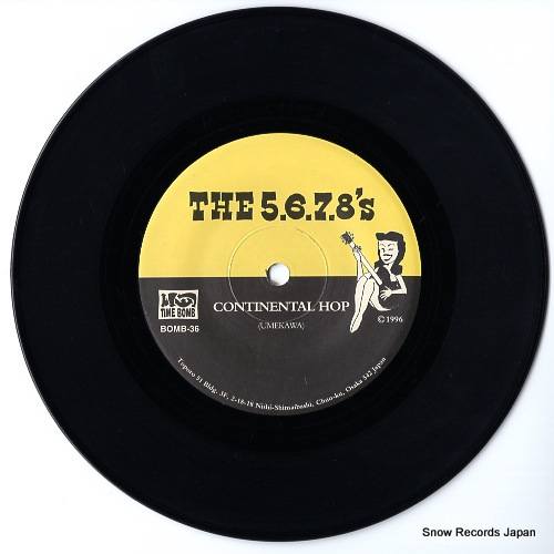 ザ・ファイブ・シックス・セブン・エイツ continental hop BOMB-36
