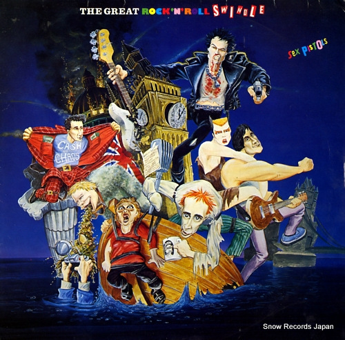 セックス・ピストルズ the great rock'n'roll swindle V2168