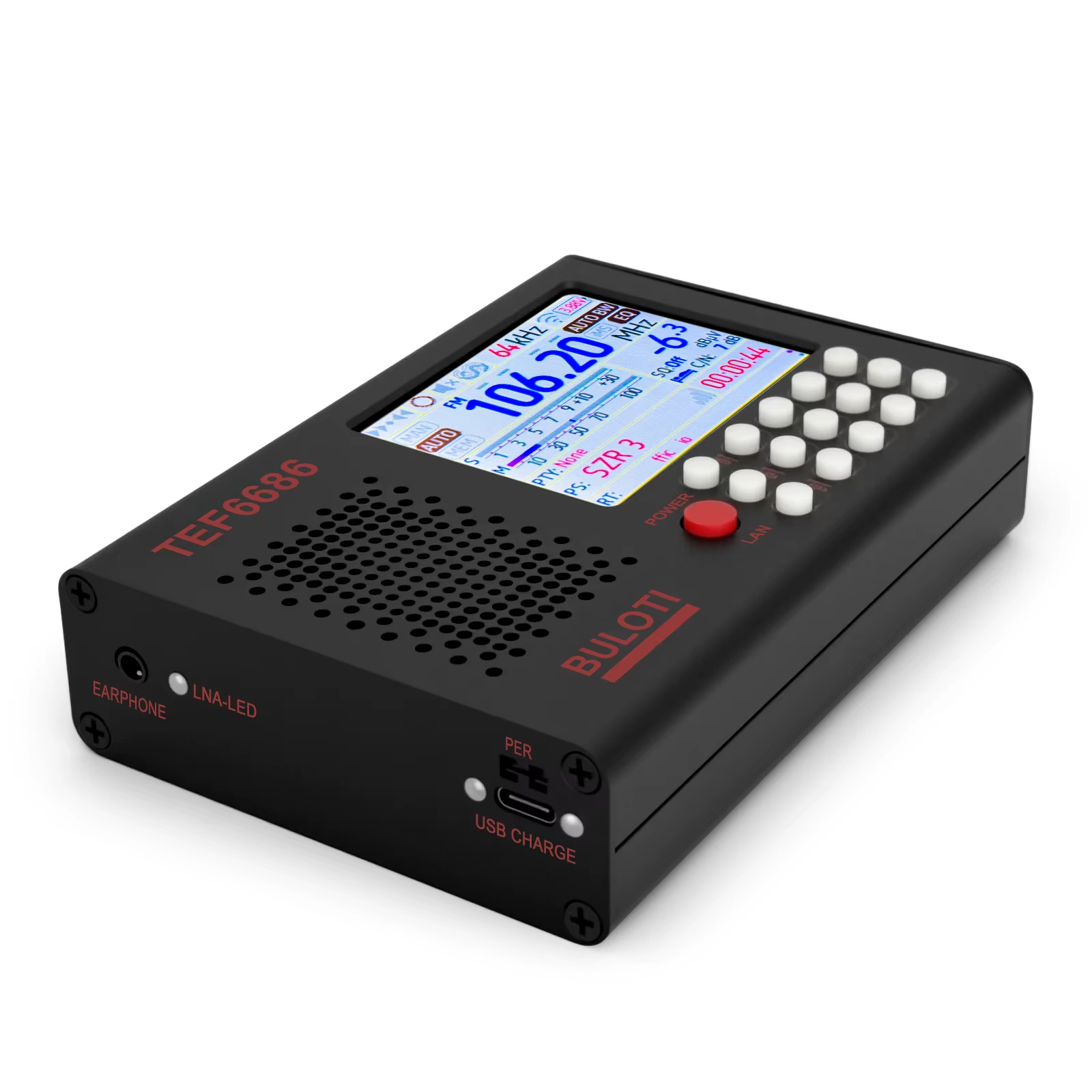 TEF6686 フルバンドラジオ DSP 受信機 FM AM 短波 自動車グレード