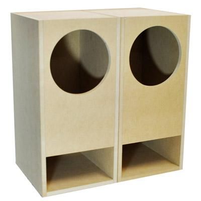 ☆K-Design 20cm用バックロードホーン型組立済エンクロージャー