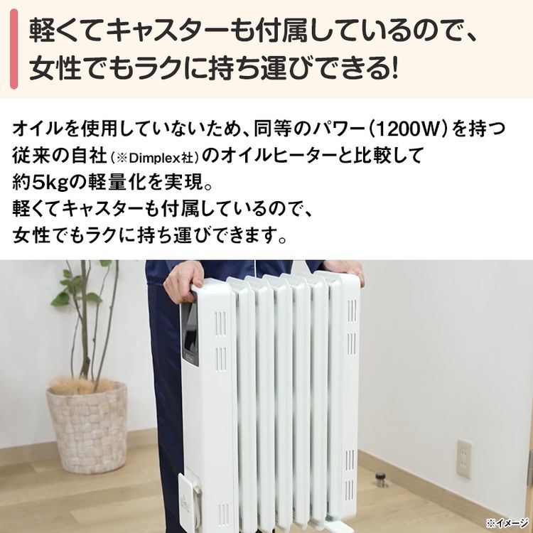 Dimplex 速暖・省エネ オイルフリーヒーター GⅡ | 日テレポシュレ本店