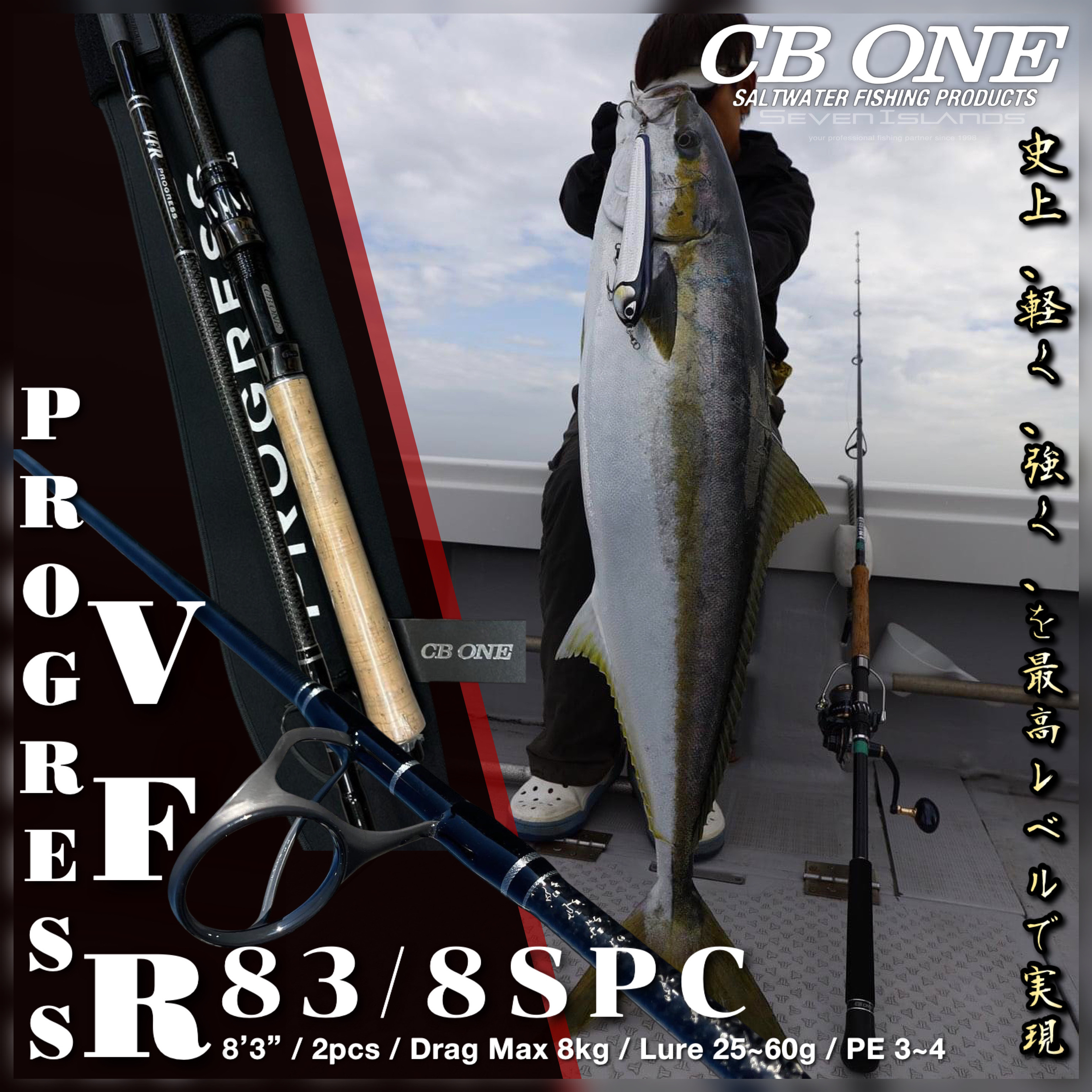 CB ONE VFR PROGRESS 83/8SPC