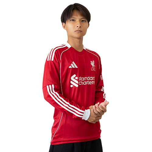 25-26 リヴァプール HOME 長袖ユニフォーム／サッカーショップKAMO