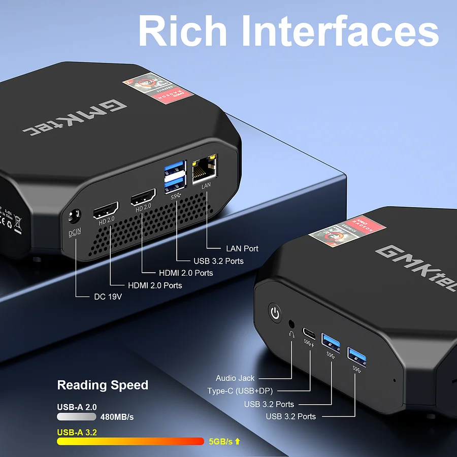 AMD Ryzen 7 3750H Mini PC NucBox4