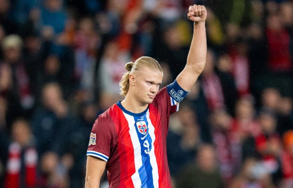 ノルウェー代表のハーランドも恐るべし 1934年から破られずの代表最多