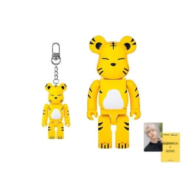 Be@rbrick 庫柏力克熊BE@RBRICK X SEVENTEEN 權順榮HOSHI 400%+100