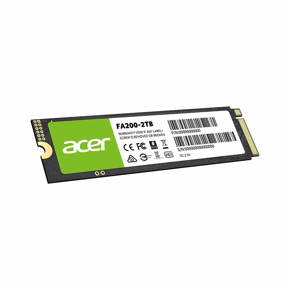 ACER 宏碁Acer FA200 2TB Gen4 M.2 2280 PCIe SSD固態硬碟- PChome 24h購物
