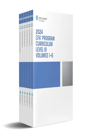 PDF] 2024 CFA Program Curriculum Level III Box Set | 9781953337696