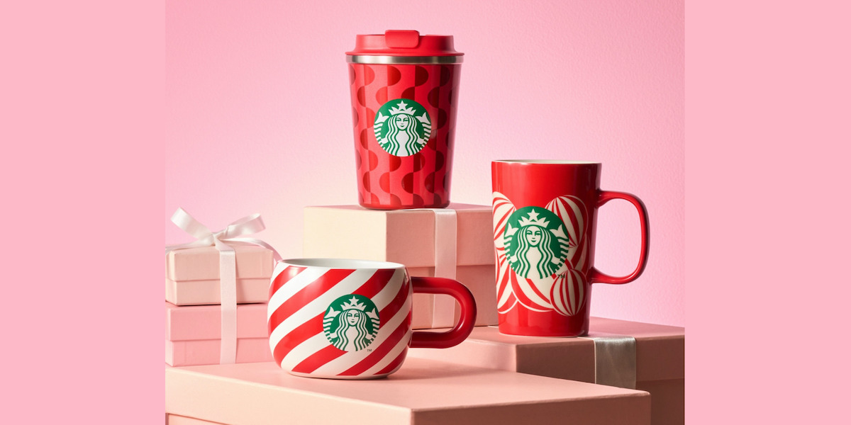 スタバ新作2024・グッズ】華やかに、クリスマス気分を盛り上げる