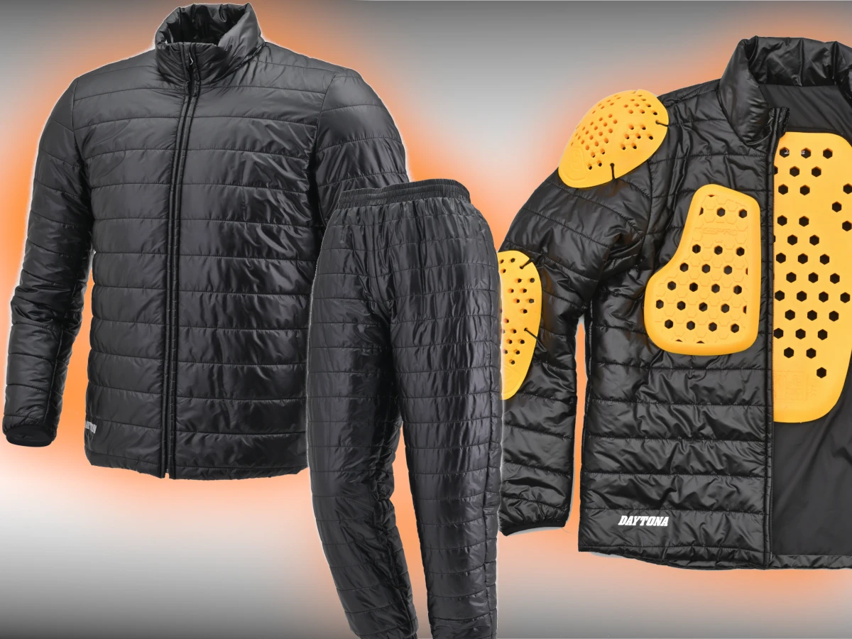 新製品】CEプロテクター“フル装備”のインナーダウン！ デイトナ