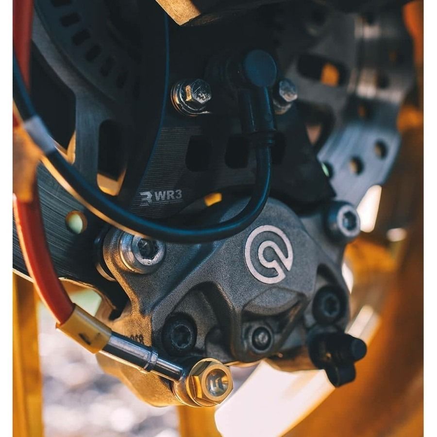 Webike | WR3 ダブルアールスリー リアキャリパーサポート BREMBO用 ZX