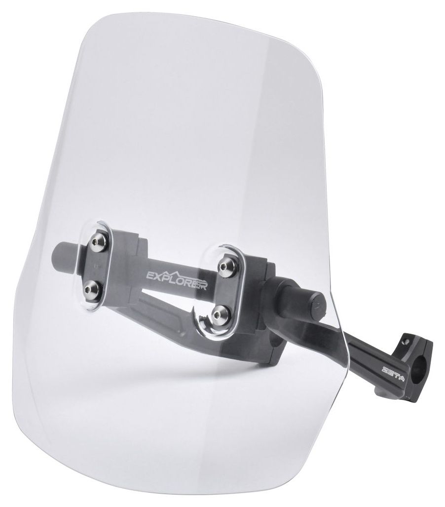 Webike | ZETA ジータ エクスプローラーウィンドシールド