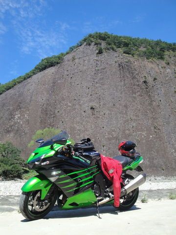 KAWASAKI ZX-14R「ー南紀ー 日本のエアーズロック ~古座川
