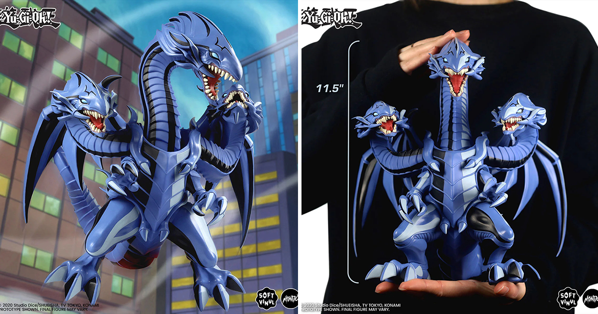 MONDO『遊☆戯☆王』「青眼の究極竜 海馬瀬人バリアント版」ソフビ