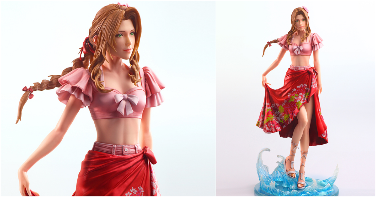 FFVII Remake 'STATIC ARTS Aerith Gainsborough Swimsuit Ver.' - A
