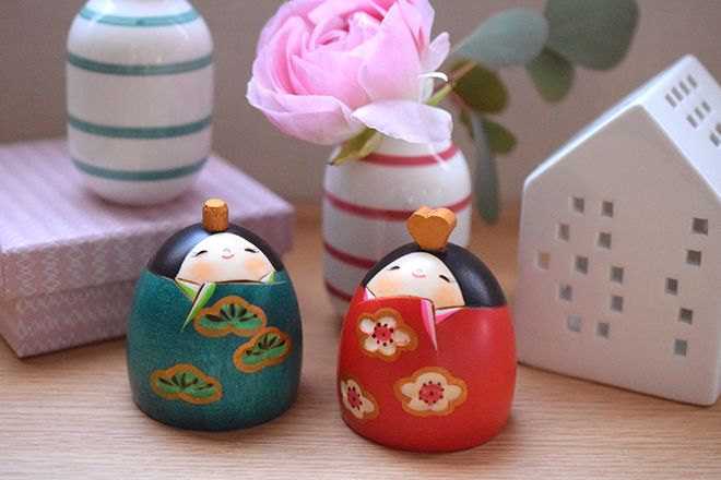 サイズで選ぶ卯三郎こけしのひな人形 - te-nori(てのり)