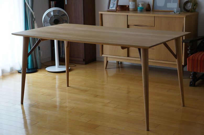 テーブル WOT-680 / 681 / 682/WHITE WOOD[タブルーム]