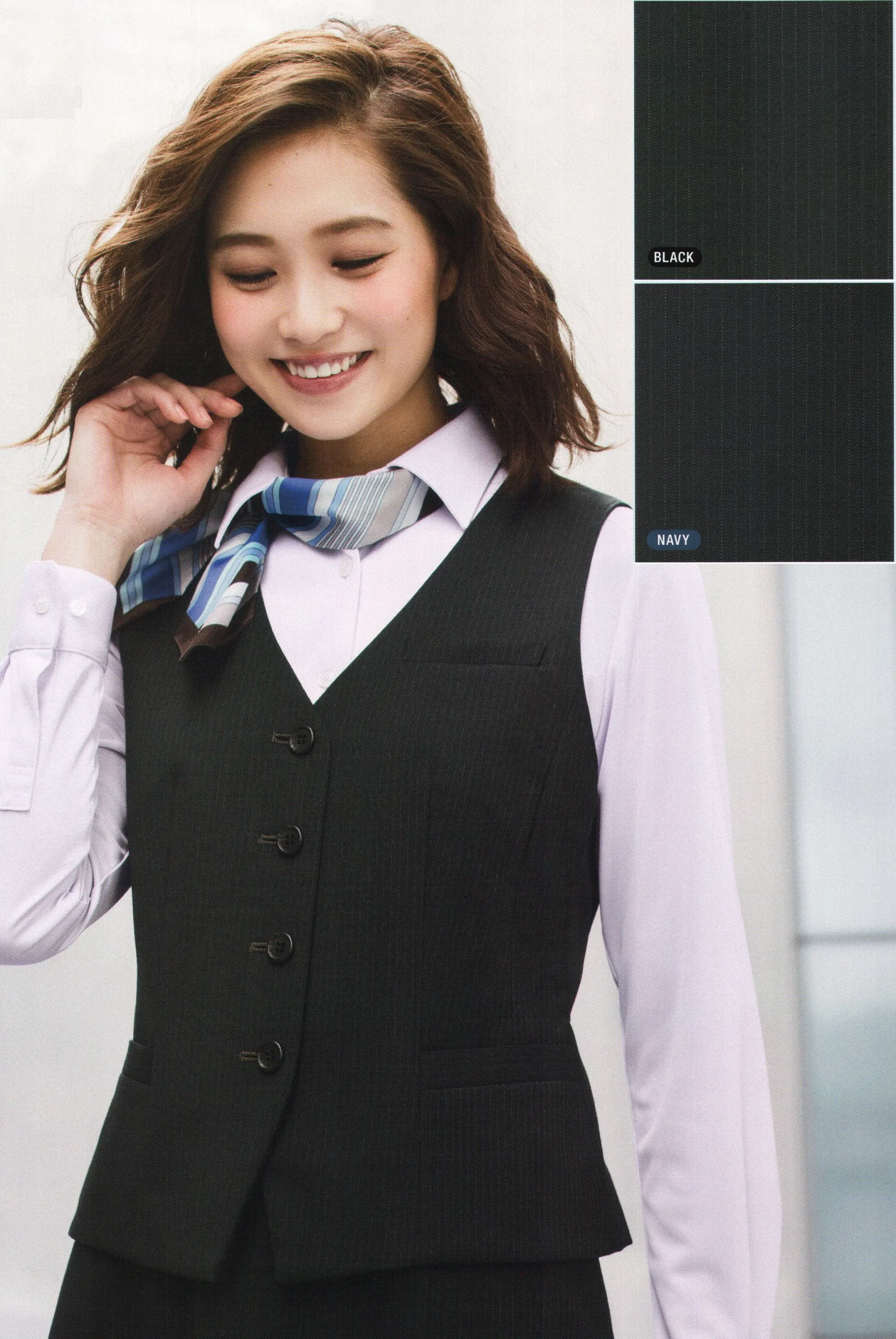 ベスト（脇メッシュ） サーヴォ GVEL-1660 オフィスウェア