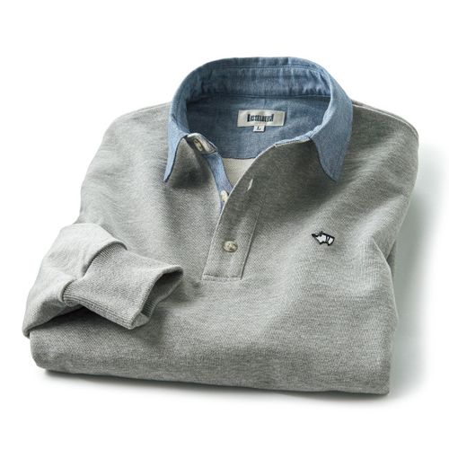 マッセルバラ ウール混ジャージー・ラガーシャツ | ライトアップ