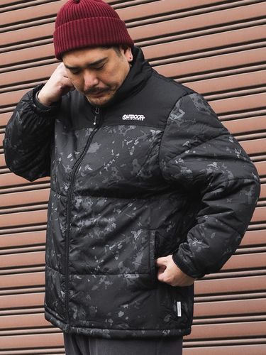 フルジップ パーカー 裏メッシュ 迷彩柄 アウター ブルゾン カモフラ