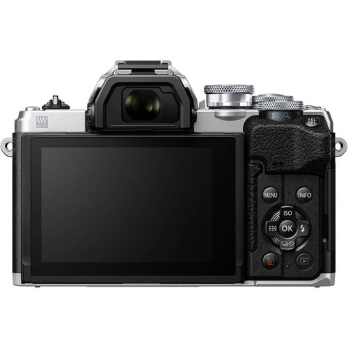 OM System OM-D E-M10 Mark IV Mirrorless Kit Silver w/ 14-42mm EZ