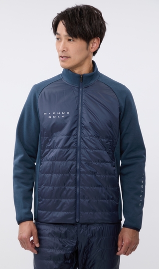 ハイブリッドブルゾン【MIZUNO GOLF】【セットアップ着用可