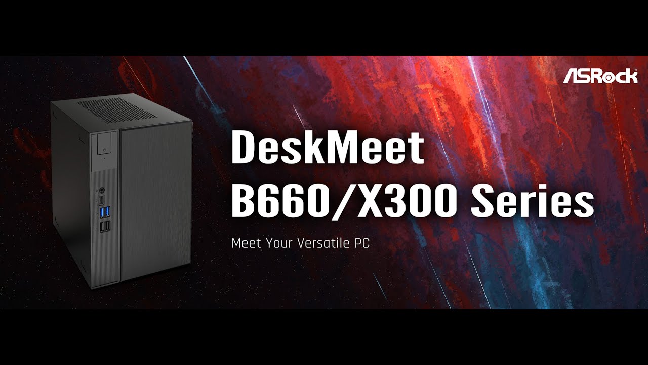 Asrock B660-ITX DeskMeet【保証あり】 ASRock DESKMEET X300 DeskMeet AMD X300チップセット搭載。最大200mm