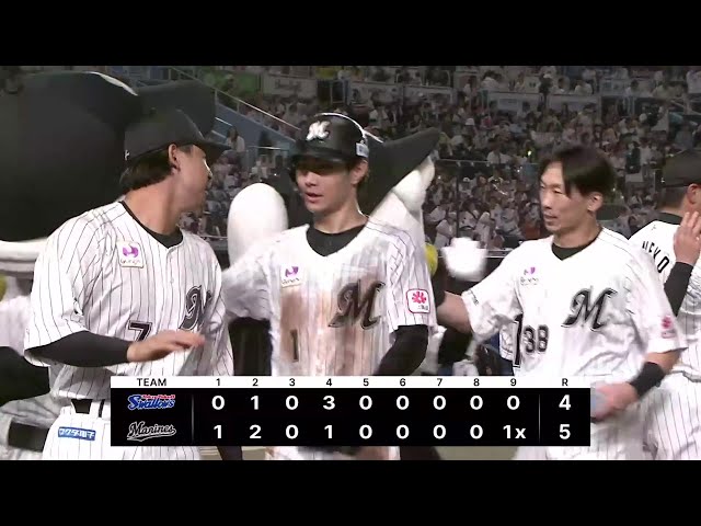 公式】千葉ロッテマリーンズ VS 東京ヤクルトスワローズ(2025年6月13日
