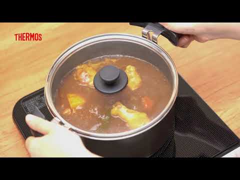 真空保温調理器 シャトルシェフ ブラック KPS-8001 サーモス｜THERMOS