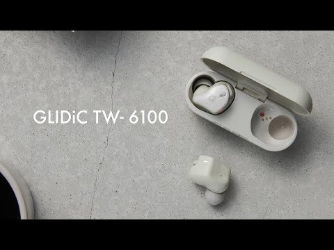 フルワイヤレスイヤホン GLIDiC TW-6100 ブルー GL-TW6100-BL