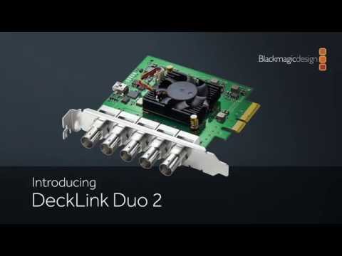 Blackmagic Design Decklink Duo 2 4-channel 3G-SDI Video Card