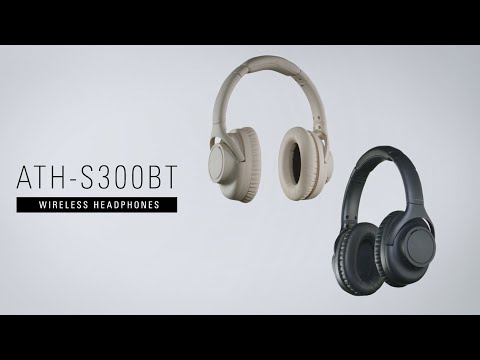 ブルートゥースヘッドホン ブラック ATH-S300BTBK [ワイヤレス(左右