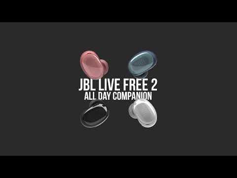 完全ワイヤレスイヤホン LIVE FREE 2 シルバー JBLLIVEFREE2TWSSIL