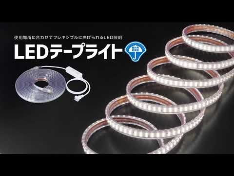ハタヤ LEDテープライト両面発光タイプ（10m）セット LTP-10DS