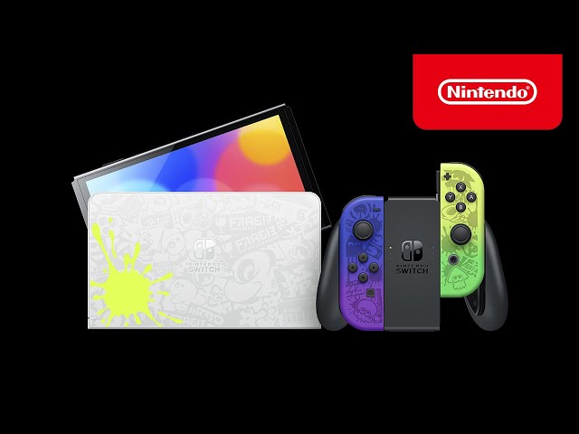 Игровая приставка Nintendo Switch OLED Model Splatoon 3 Edition