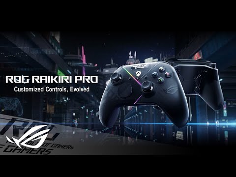 ゲームパッド ワイヤレス / 有線 ROG Raikiri Pro(Xbox 対応