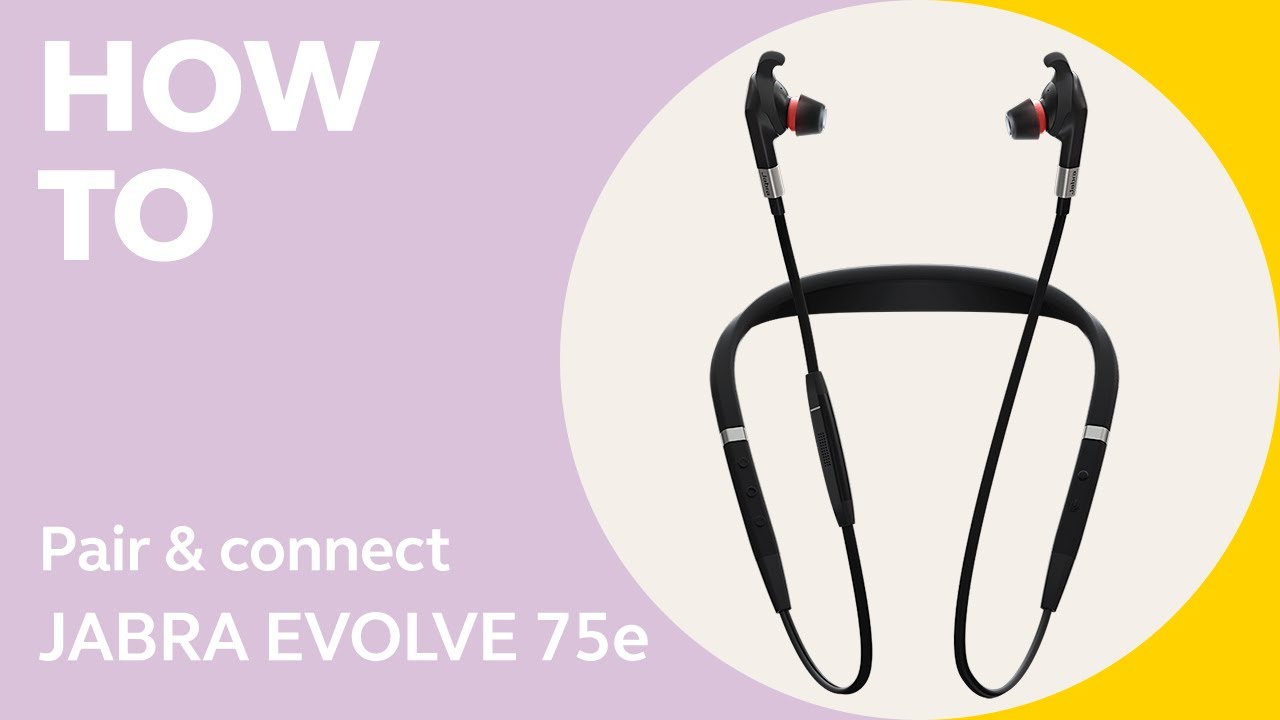 Jabra Evolve 75e MS で開始する | Jabra サポート