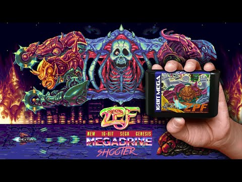 メガドライブ用新作シューティング「ZPF」，Kickstarterで目標金額を